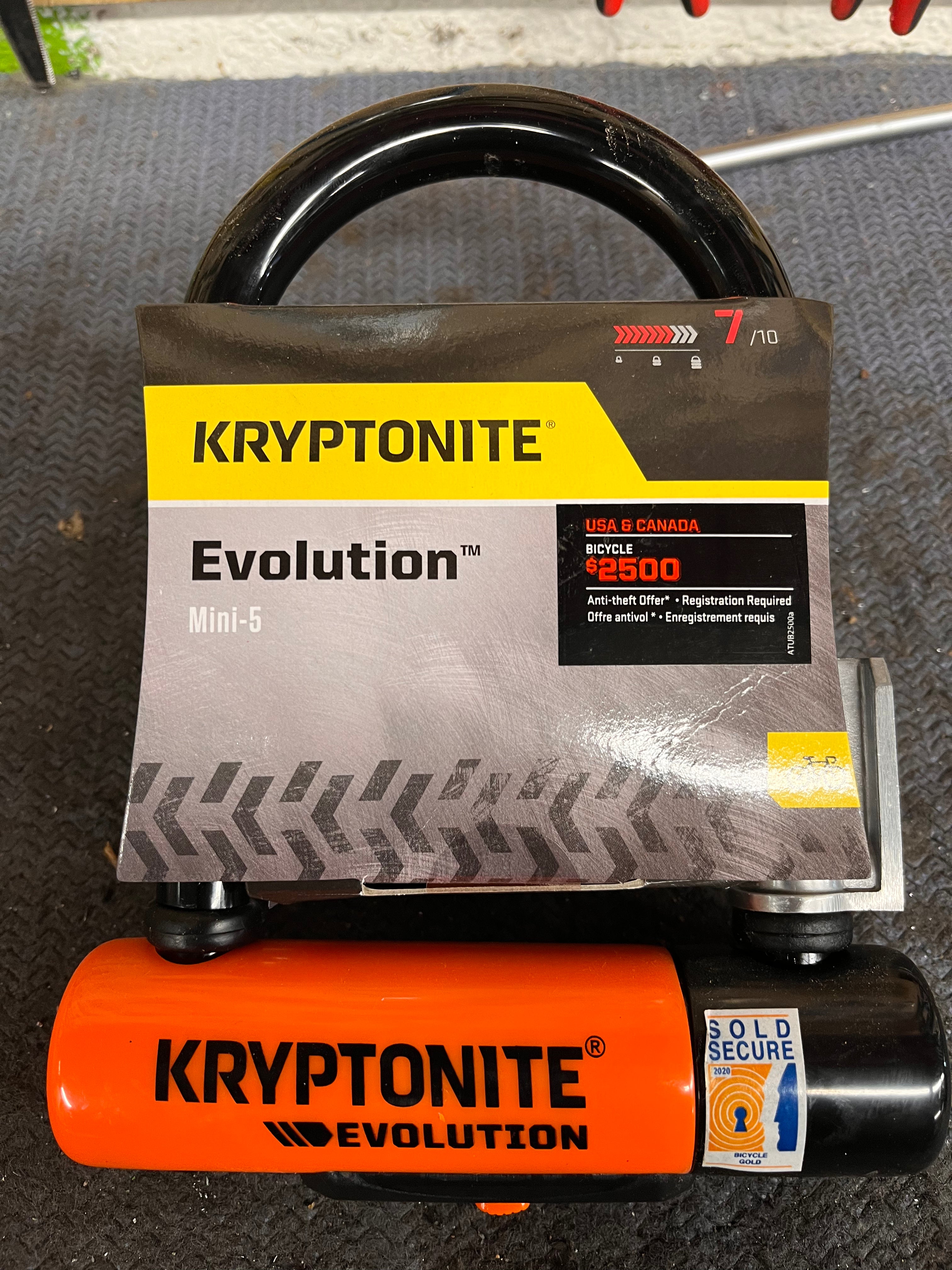 Kryptonite evolution mini 5 online