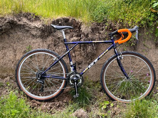 GT Tequesta vintage drop bar gravel ATB mountain bike 19” custom refurbished